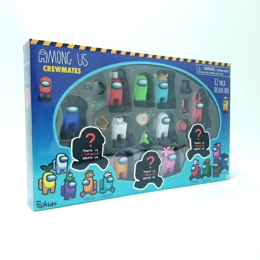AMONG US Crewmates Ink Stampers - 12 Pack Deluxe Box Set